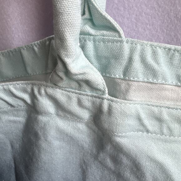 Athleta Blue Ombre Cloth Tote Bag 100% Cotton 23’x18’ - Picture 5 of 8